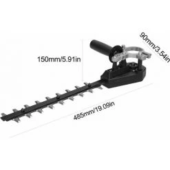 LIFCAUSAL Winkelschleifer Modifizierte Heckenschere Zubehör Set Winkelschleifer Modifizierung Elektro Haushalts Gartengeräte Gartenarbeit Herbst Trimmer Für Typ 100 115 125 Winkelschleifer (Schwarz) -Winkelschleifer Verkaufe 67221557 5