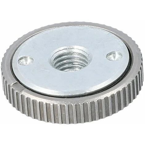 LIFCAUSAL M14 Gewinde Winkelschleifer Innen Außen Flansch Mutter Set Werkzeuge 115 Mm/125 Mm (Silber) 2 LIFCAUSAL M14 Gewinde Winkelschleifer Innen Außen Flansch Mutter Set Werkzeuge 115 Mm/125 Mm (Silber) – Bild 2