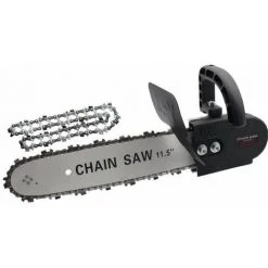 LIFCAUSAL The Woodcutting Saw Carpenter's Saw Elektrisches Haushaltswerkzeug Winkelschleifer Modifizierte Elektrische Kettensäge (Automatische Ölumwandlungs-Kettensäge 2 Ketten)