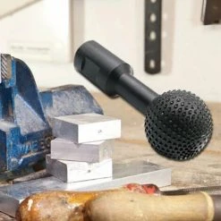 LIFCAUSAL Sphärisches Holz Gerilltes Schnitzdreh-Winkelschleifer Holzschnitzwerkzeug Kugelwinkelschleifer (Schwarz-10 Mm) -Winkelschleifer Verkaufe 67221795 3