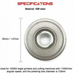 LIFCAUSAL Spannplatte Spannfutter Schnellspannvorrichtung Für M14 1200W 125mm Polierscheibe Winkelschleifer Mit 11000U/min Winkelgeschwindigkeit () -Winkelschleifer Verkaufe 67221823 4