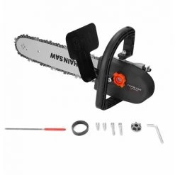 LIFCAUSAL 12-Zoll-Elektro-Kettensäge, Refit-Konvertierung, Verstellbares Universalhalterungsset, Winkelschleifer In Kettensägen-Teilesatz, Holzbearbeitungs-Elektrowerkzeug Mit M-10-Kettenrad (mehrfarbig) -Winkelschleifer Verkaufe 67221849 3