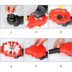 LIFCAUSAL Winkelschleifer Modifizierter Haartrockner Zweizweckgebläse Tragbare Modifikation Einfach Zu Installierender Haartrockner-Modifikationskopf -Winkelschleifer Verkaufe 67221865 3
