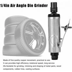 LIFCAUSAL At-7031 Elektrowerkzeuge Für Heimwerker, 1/4-Zoll-Luftwinkel-Stabschleifer, Pneumatische Schleifmaschine, Trennschleifer (Silber) -Winkelschleifer Verkaufe 67221887 3