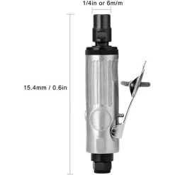 LIFCAUSAL At-7031 Elektrowerkzeuge Für Heimwerker, 1/4-Zoll-Luftwinkel-Stabschleifer, Pneumatische Schleifmaschine, Trennschleifer (Silber) -Winkelschleifer Verkaufe 67221887 4