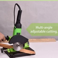 LIFCAUSAL Multifunktionale Metallbearbeitung Diy Aluminiumhalterung Eisenbasis Winkelschleifer Halter Unterstützung Für Schneidemaschine Winkelschleifer Ständer Bg-6125B -Winkelschleifer Verkaufe 67221899 4