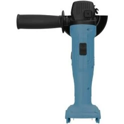HAPPYSHOPPING 100/125 Typ 11500rpm 800W Kabelloser Elektrischer Handwinkelschleifer Multifunktionales Elektrisches Schleifwerkzeug Seitengriff Heimwerker Kleine Holzfliesen Schneiden Polierschleifmaschine Keine Batterie, Blau 100 Typ - Blau 100 Typ