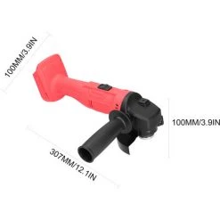 HAPPYSHOPPING 100/125 Typ 11500rpm 800W Kabelloser Elektrischer Handwinkelschleifer Multifunktionales Elektrisches Schleifwerkzeug Seitengriff Heimwerker Kleine Holzfliesen Schneiden Polierschleifmaschine Keine Batterie, Blau 100 Typ - Blau 100 Typ -Winkelschleifer Verkaufe 67710692 4