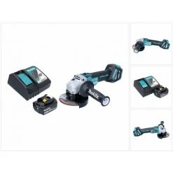 Makita DGA 513 RF1 Akku Winkelschleifer 18 V 125 Mm Brushless + 1x Akku 3,0 Ah + Ladegerät