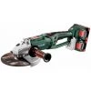 METABO® Metabo Akku-Winkelschleifer WPB 36-18 LTX BL 230, Kunststoffkoffer, 18V 4x8Ah LiHD + ASC 145 Duo - 613102810