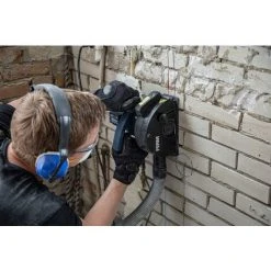 FERM Wandfräser - 1700W - Ø125MM - Laserführung - Inkl. 2 Diamantscheiben, Staubsaugeradapter & Gehäuse 7 FERM Wandfräser - 1700W - Ø125MM - Laserführung - Inkl. 2 Diamantscheiben, Staubsaugeradapter & Gehäuse -Winkelschleifer Verkaufe 8724040 3