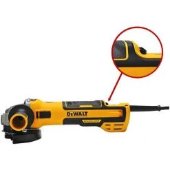 DeWALT Elektronischer Winkelschleifer INOX DWE4369-QS 125mm 1700 Watt - Bürstenlos - Inkl. Zusatzhandgriff, Schnellspannmutter, Schutzhaube, Drehzahlvorwahl